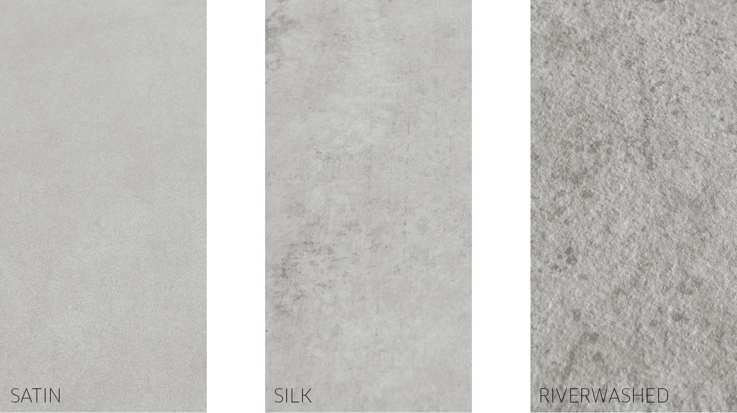Satin, Silk and Riverwashed Neolith Worktops
